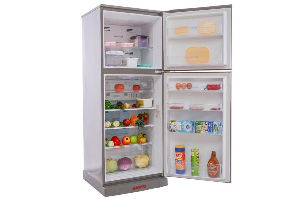 Tủ lạnh Sanyo SR-U185PN với hệ thống khay chống tràn sang trọng