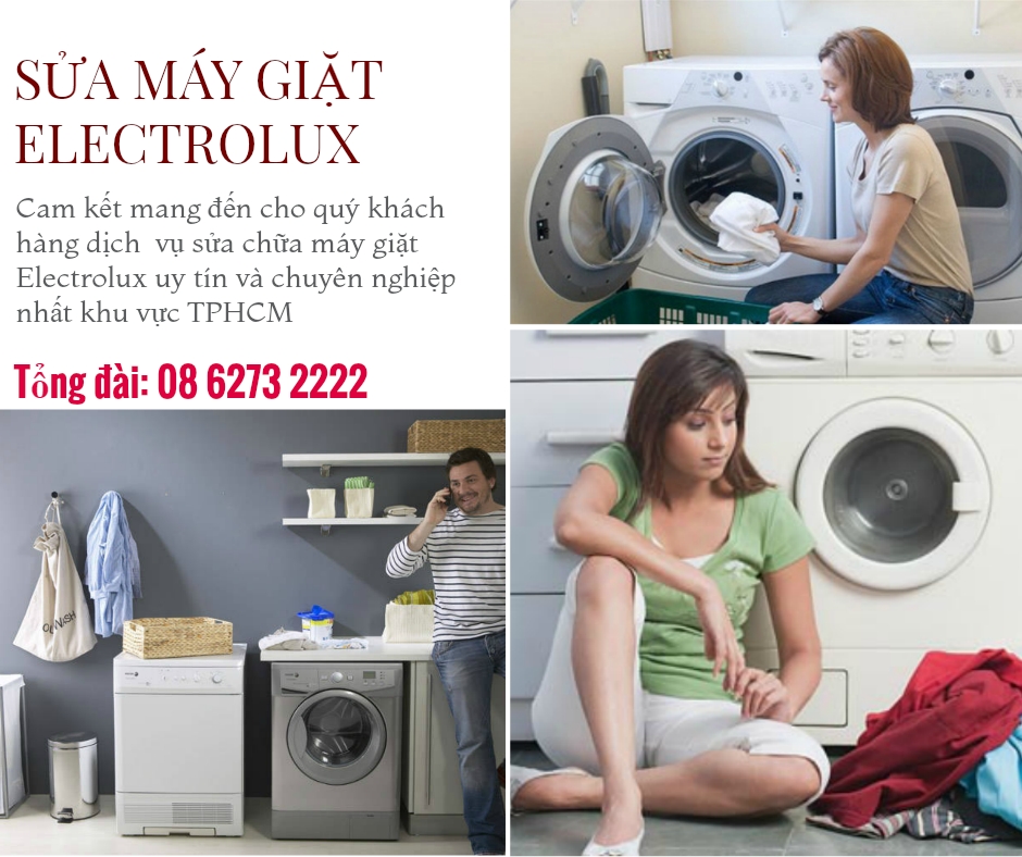 sửa máy giặt Electrolux tại nhà TPHCM