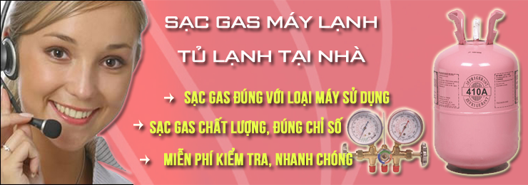 Giá bơm gas tủ lạnh bao nhiêu tiền