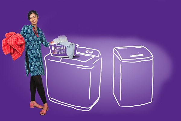 Có nên mua máy giặt cửa trên không