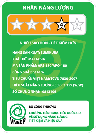 Nhận dạng máy lạnh tiết kiệm điện nhất hiện nay
